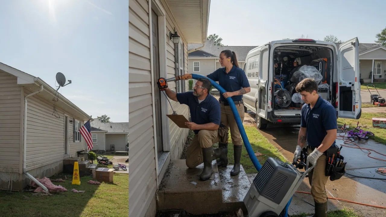 Ceiling Water Damage Restoration in Roland, AR near me